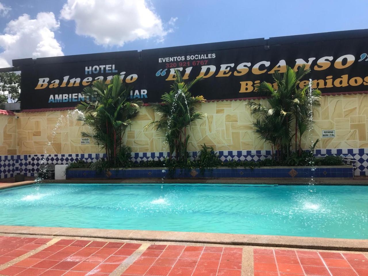 Hotel Y Balneario El Descanso Villavicencio Exterior foto